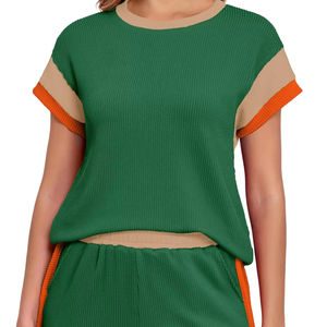 T-shirt imprimé personnalisé pour hommes et short de sport en coton lourd 280gsm 100% coton surdimensionné décontracté - Product Image 1