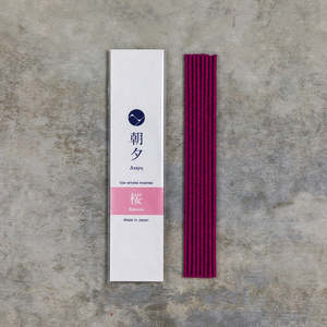 Surtido de varitas de incienso con aroma a flores, juego de 5 aromas: Wagiku, ciruela, rosa, jazmín, sakura - Product Image 4