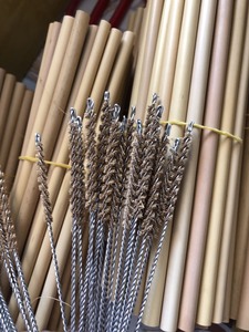 Vente chaude de pailles à boire en bambou réutilisables Solution durable pour vos boissons avec gravure de logo personnalisé Ms.Cherish - Product Image 5