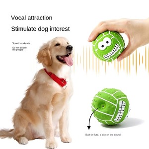 Thân Thiện Với Môi Cao Su Pet <span class=keywords><strong>Chew</strong></span> Bóng Pet Âm Thanh Nụ Cười Bóng Con Chó Đồ Chơi Bền Pet <span class=keywords><strong>Chew</strong></span> Đồ Chơi Con Chó Trong Nhà Ngoài Trời Đào Tạo Đồ Chơi - Product Image 6