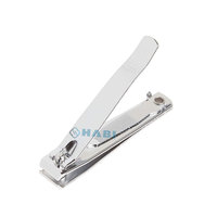 Cortaúñas profesional de acero inoxidable, cortador de uñas, venta al por mayor, cortaúñas mediano portátil, cortadores de uñas