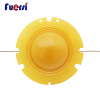 38.5mm Diameter dalam kumparan suara Resin fenolik diafragma portabel sirene siaran klakson komponen Unit