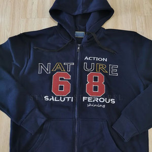 Ventes chaudes, ensembles de survêtements respirants, légers, à capuche, brodés, 100% coton, personnalisés pour la saison hivernale - Product Image 3