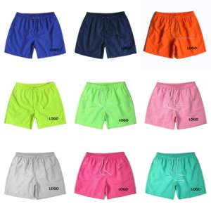Short de sport d'été Logo personnalisé Short de bain pour homme Short de course en nylon 100% polyester Maillot de bain en maille Short de plage Expédition DDP - Product Image 3