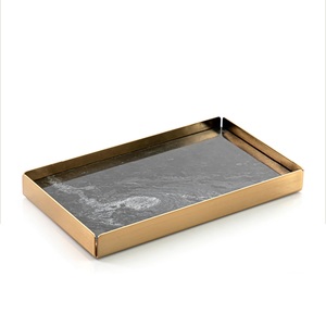 ชุดถาดเสิร์ฟอาหาร2ชิ้นถาดสำหรับตกแต่งโต๊ะอาหาร - Product Image 2