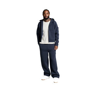 Meilleures ventes, survêtement pour homme avec logo personnalisé, fermeture éclair, uni, avec capuche et pantalon droit, jogging, ensemble de survêtement, prix bas - Product Image 1