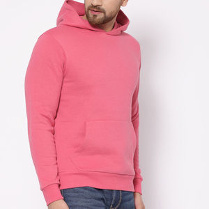 Sweat à capuche en polaire en gros, basiques, coton mélangé, hommes, surdimensionné, sweat à capuche en polaire personnalisé, pull décontracté pas cher, sweat à capuche en polaire - Product Image 5