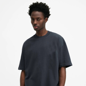 Camiseta de algodón de gran tamaño con hombros caídos para hombre, camiseta lavada con ácido, la mejor calidad, personalizada con tu propio logotipo, para hombre - Product Image 4