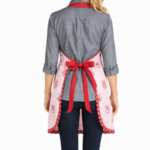 Delantal de Algodón Ecológico Promocional con Diseño de Encaje, Delantal de Cocina a Precio Accesible - Product Image 3