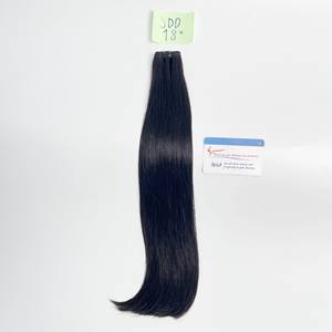 Gran VENTA 100% Extensiones de cabello humano crudo Estilo de onda dibujada doble Sedoso Sin enredos Precio al por mayor - Product Image 1