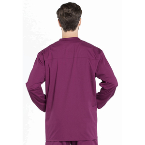 Ropa de hospital Hombres Scrub Jacket transpirable cómodo tarifa razonable tela duradera antiarrugas Scrub Jacket con peso ligero - Product Image 2