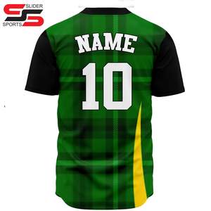 Maillot de baseball personnalisé chemises de baseball cousues uniforme de sport hommes femmes garçons sports d'équipe tenue décontracté - Product Image 6