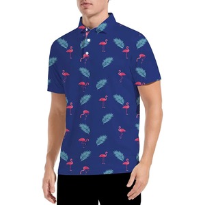 Polos populares para hombre, camisetas polo de talla grande con estampado de letras lavadas y logotipo personalizado para hombre - Product Image 2