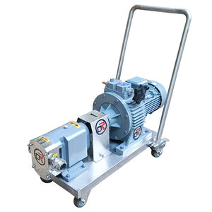 चॉकलेट लोब पंप चल नियंत्रक स्टेकलेस या vfd नियंत्रित वाटरप्रूफ कवर मिनी रोटरी पंप शामिल हैं - Product Image 3