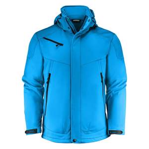 Wholesale Price Men's Slim Fit Softshell Coat Modern <b>Aesthetic</b> Hooded Windproof Water Resistant Active Layer Softshell Jackets - Product Image 1