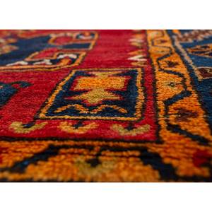 Aalam Blue Hand Knotted Wool Rug Pae-5595 Geometric Pattern for Home Decor Jaipur Rugs US - Product Image 3