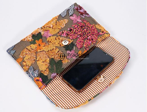 Bolso bordado colorido para niñas y mujeres suave con cierre de cremallera de Tradebyd - Product Image 5