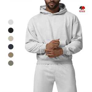 Sweat à capuche pour homme Ryan Pro Gear avec logo personnalisé sur le devant, tissu en molleton 100% coton, vêtement décontracté pour l'hiver - Product Image 1