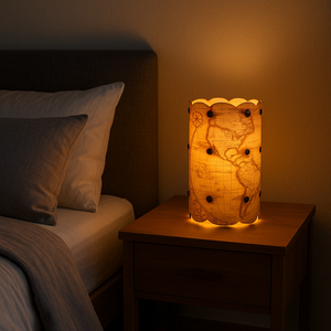 โคมไฟตั้งโต๊ะในร่มสุดสร้างสรรค์แบบทำมือพร้อมแผงพลาสติกฝ้ายาว1ม. ดีไซน์แบบติดกันสำหรับงานหัตถกรรมงานอดิเรกสำหรับวันวาเลนไทน์ - Product Image 3