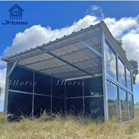 Bâtiments équestres Portable Cheval Stable Panneau Stall Fronts Horse Shelter