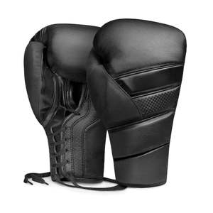 ถุงมือชกมวยแบบผูกเชือก คุณภาพพรีเมียม ปรับแต่งได้ ระดับมืออาชีพ บุอย่างดี ซับเหงื่อ แท้สำหรับศิลปะการต่อสู้ - Product Image 4