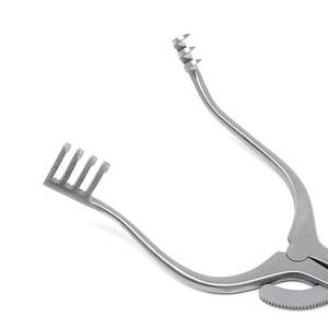 Retractor Manual Autoestático de Acero Inoxidable Weitlaner, Instrumentos Quirúrgicos Veterinarios y Ortopédicos - Product Image 5