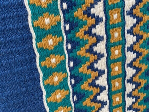 Manta de sillín de lana hecha a mano de alta calidad para caballos en patrones occidentales Exportación a granel disponible - Product Image 4