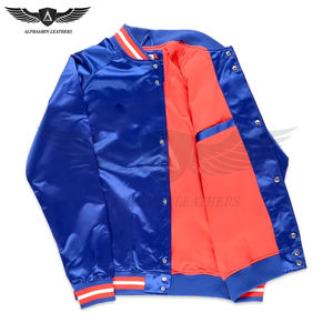 Chaquetas Varsity Vintage de Satén para Adultos, Ligeras, de la Más Alta Calidad, con Logotipo Propio, Producto Premium, Mejor Proveedor - Product Image 5