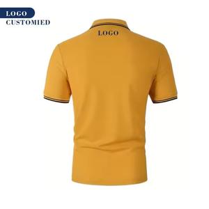 Camisetas polo 100% algodón personalizadas de talla grande para hombre, nueva moda, diseño personalizado, ropa de algodón, nuevo diseño, camiseta Polo para hombre - Product Image 2