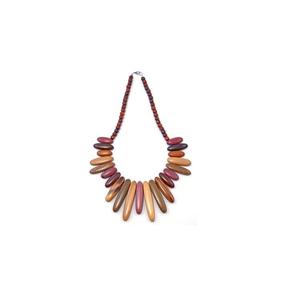 Collier en bois au design élégant, nouveau design, bijoux tendance, collier pour femmes et filles, à porter pour les fêtes et les mariages, fabrication artisanale - Product Image 5