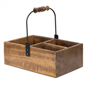 Wall Hanging Decor Farmhouse <b>Beads</b> Wooden Caddy Bathroom Caddy Bamboo Wooden Bathroom <b>Direct</b> Factory Suppliers and Manufacturer - Product Image 2