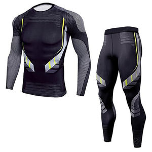 Survêtement de compression de qualité supérieure pour la course à pied Survêtement de compression avec technologie de soutien musculaire - Product Image 1