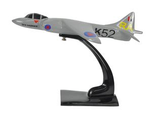 Modèle réduit d'avion Sea Harrier en métal moulé sous pression à l'échelle 1:100, souvenir, cadeaux, best-seller, décoration de table, objet d'intérieur, accessoire de maison - Product Image 5