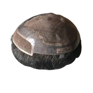 Modèle Apolo Kinky Straight et Deep Body Wave Toupee Perruque Remy Hair Grade pour hommes Collection du Bangladesh et de l'Inde - Product Image 1