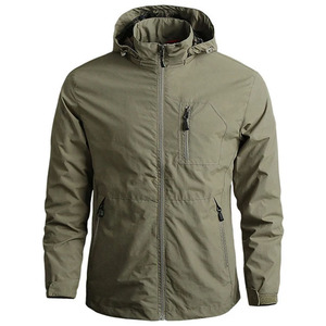 2024 Men's Casual Winter Bomber Jacket Custom Logo <b>Light</b> Fabric Stand Collar Best Quality <b>Cheap</b> Price OEM Manufacturer - Product Image 6