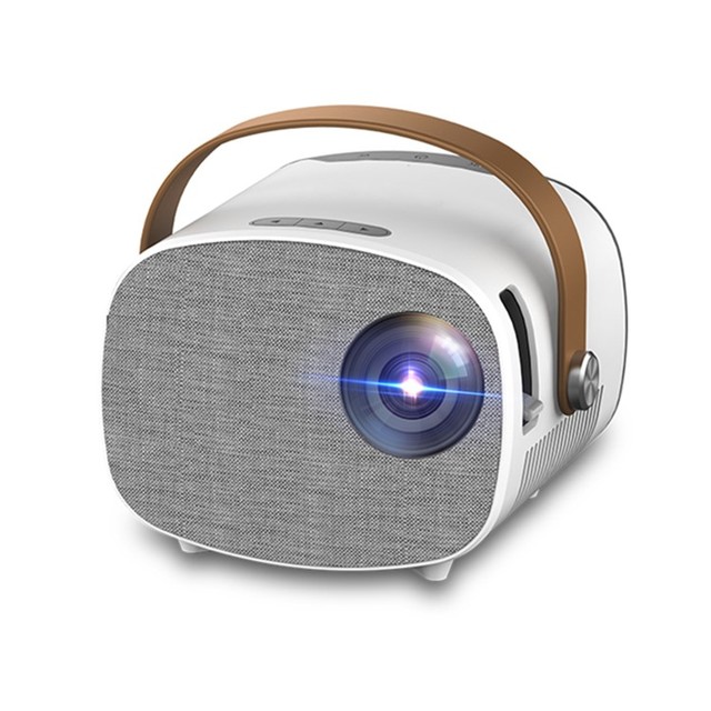 YG230 Mini Pico Led Projector Support 1080P Handle Design Easy to Carry Built-in Battery Customizable