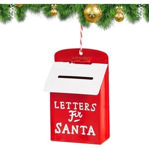 Adorno decorativo de Navidad colgante de Metal elegante para la decoración festiva del árbol de vacaciones y la pieza de regalo de decoración del hogar - Product Image 1