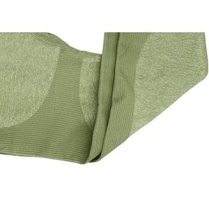 Hot New Mid Waist Seamless Leggings Set <b>Ruched</b> Bra <b>Shorts</b> Gym Workout Yoga Solid Pattern 2-Piece - Product Image 6