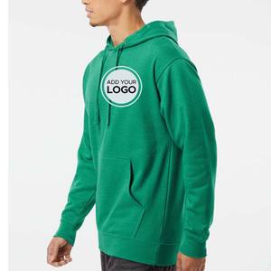 Sudadera informal de algodón para hombre con cordón Independent Trading Co. Mid weigh Hoodie - Product Image 5