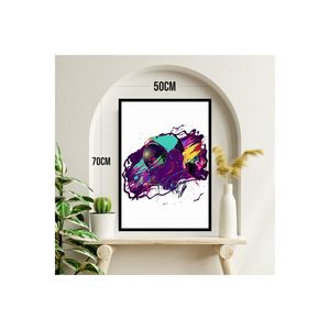 Astronaut Space <b>Large</b> Size MDF Table <b>Frame</b> 70x50cm Quality Colorful Fade <b>Printing</b> Wall Arts Product - Product Image 5