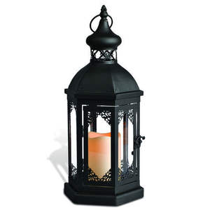 Ambience Lifestyle Modern Designer Metal Glass <b>Candle</b> <b>Lantern</b> Handmade Unique Decorative for Home Christmas & Other Occasions - Product Image 3