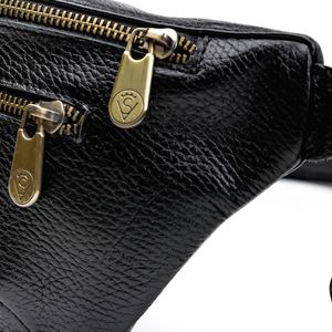 Riñonera de Cuero Totalmente Ajustable, Bolsa de Cintura de Cuero Genuino, Regalo del Día de la Madre para Mujer, Modelo LWB-0052B - Product Image 6