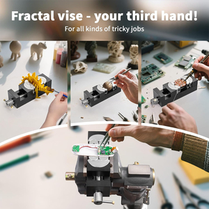 Étau d'établi robuste <span class=keywords><strong>Fractal</strong></span> Vise pour une utilisation compacte et portable dans une variété d'environnements de travail flexibles - Product Image 5