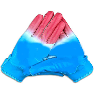 Guantes de fútbol americano de talla grande de alta calidad Nuevo logotipo personalizado Impreso Receptor Guantes Agarre Mejor precio barato Juegos de entrenamiento - Product Image 4