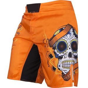 Shorts MMA personnalisés en sublimation, extensibles, lavés, pour hommes, entraînement, combat, grappling, boxe, kickboxing, vêtements de sport, respirants, légers - Product Image 3