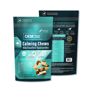 OEM Pet calmante masticare 30 morbido mastica supplemento per le pulci cani pesci cura della salute degli animali domestici in polvere - Product Image 1