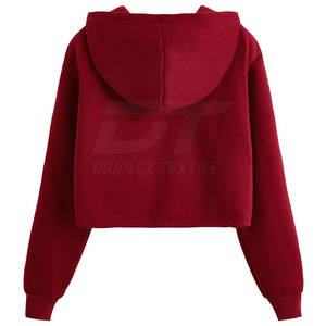 2025 nouveaux sweats à capuche élégants pour femmes prix bon marché nouveau design sweats à capuche pour femmes - Product Image 2