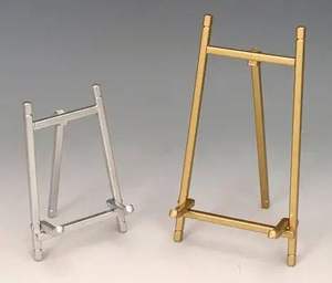 Support d'affichage en fer forgé debout, couleur noire, chevalet, support d'affichage pour assiettes, support d'affichage pour photos, cadre photo, livres de cuisine - Product Image 4