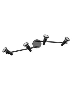 Striscia luminosa a 4 luci nera GU10 3,4W 2700K (Ledvance 828827) - Product Image 3