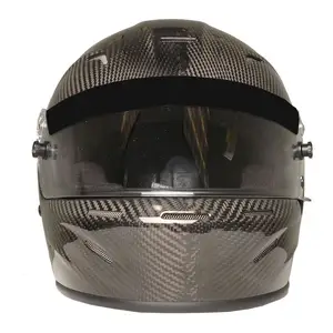 Private Label Hoge Kwaliteit Unisex Auto Race Helmen Groothandel Verstelbare Auto Race Helmen